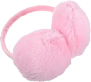 Plush Warm Ear Muffs Ear Covers for Shower Ears Ear Protection for Warmer Leopard Animal Earmufft Faux
