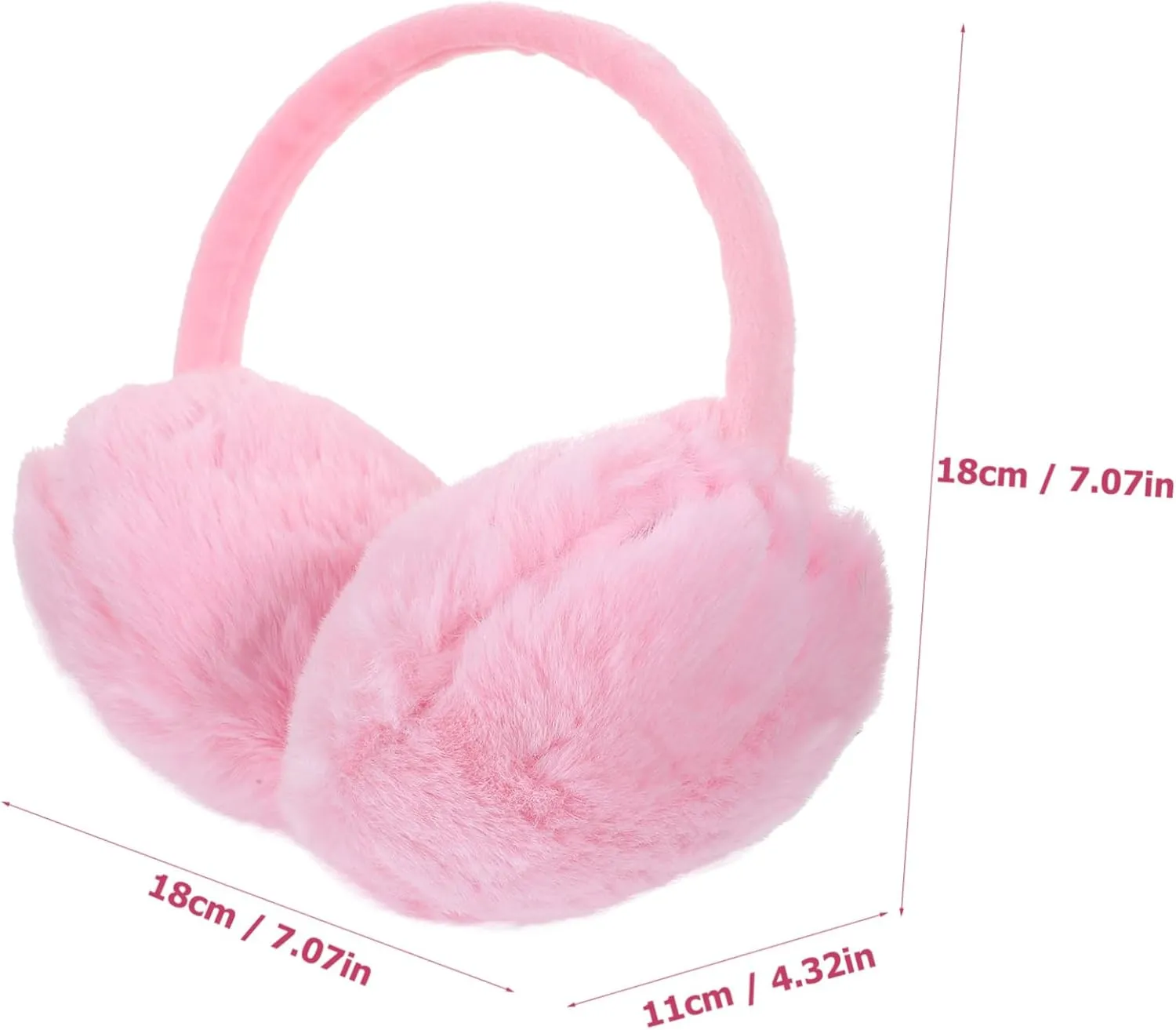 Plush Warm Ear Muffs Ear Covers for Shower Ears Ear Protection for Warmer Leopard Animal Earmufft Faux