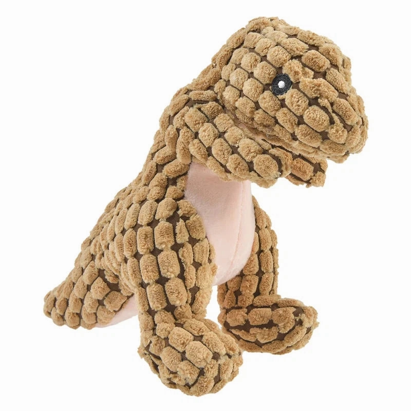 Plush Dinosaur Toy for Dogs and Cats