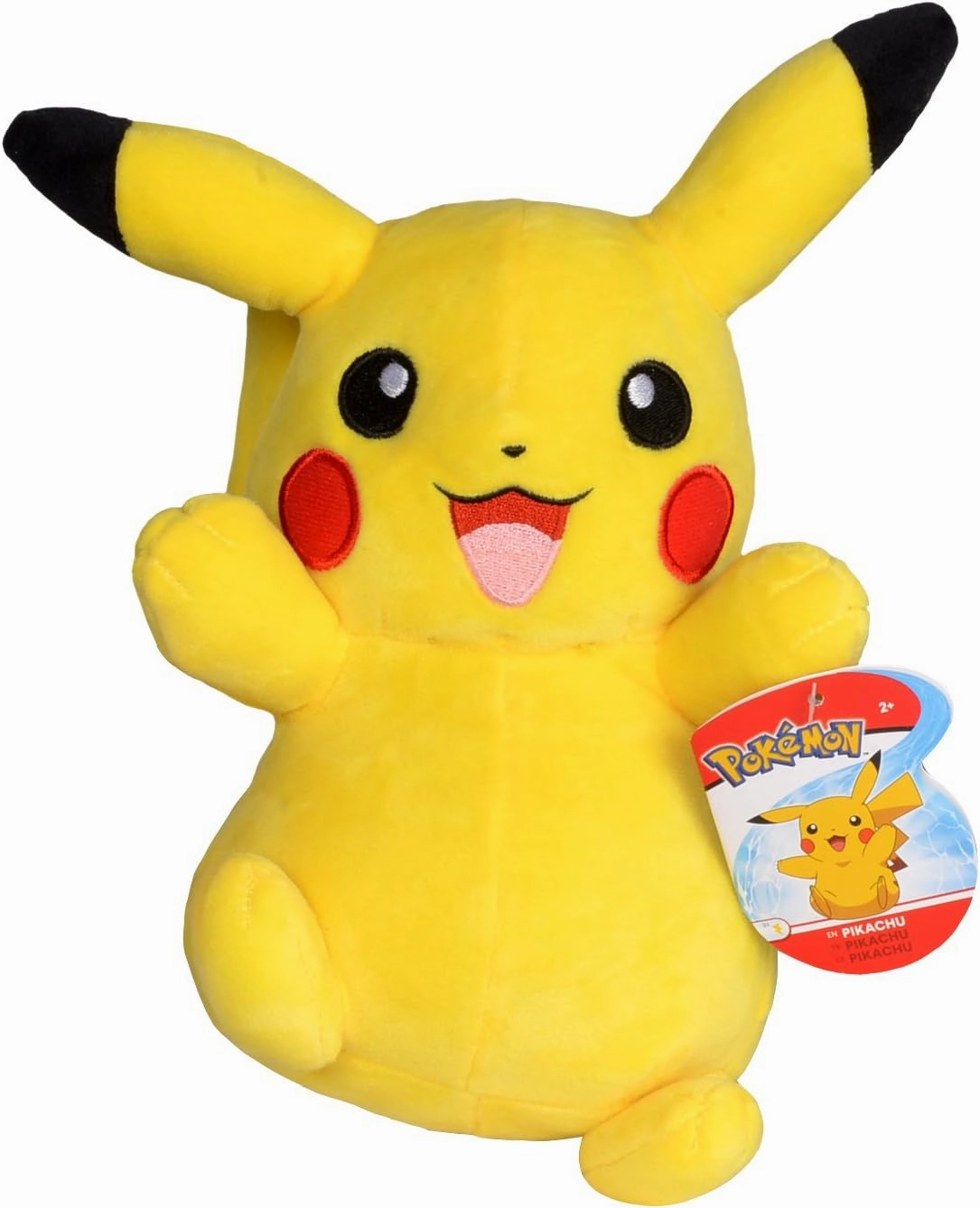Pokemon 8" Pikachu & Charmander Plush 2-Pack - Generation 1 Starter - Officially Licensed - Authentic Soft Stuffed Animal Toy Figures - Gift for Kids, Boys, Girls - 2 