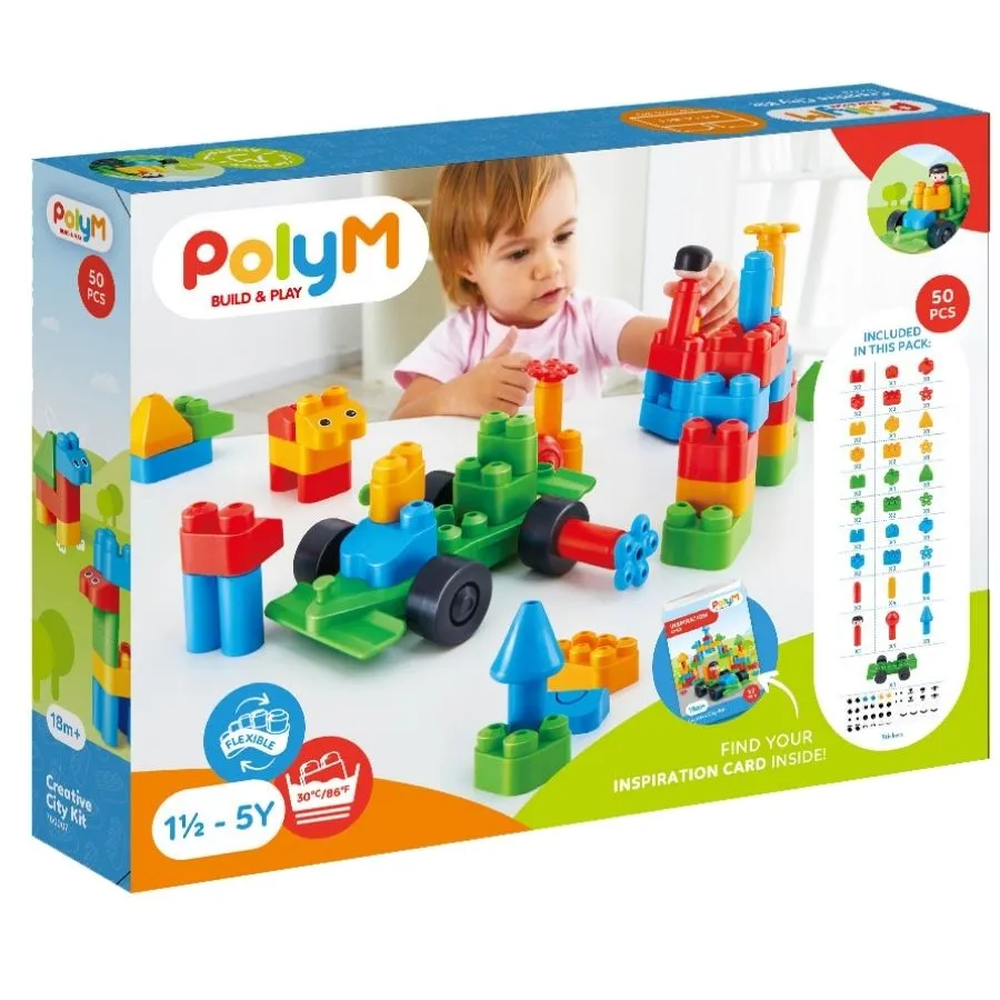 PolyM - Creative City Building Blocks