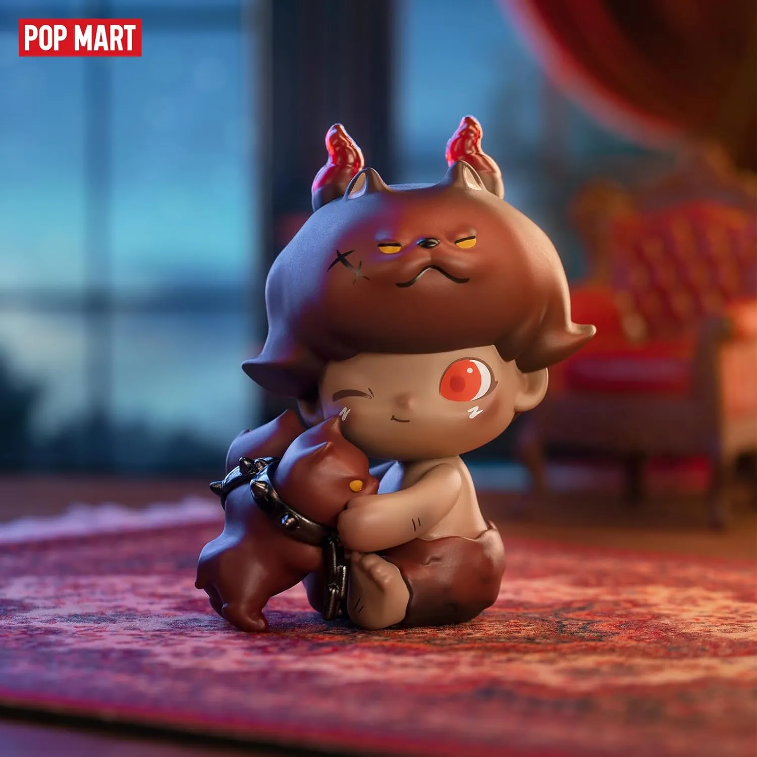 POP MART DIMOO No One's Gonna Sleep Tonight Blind Box Figures, Random Design Toys for Modern Home Decor, Collectible Toy Set for Desk Accessories, 12PC
