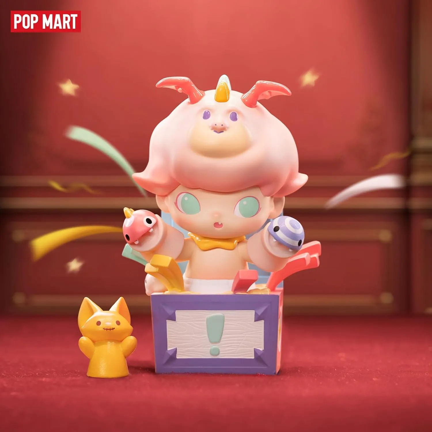 POP MART DIMOO No One's Gonna Sleep Tonight Blind Box Figures, Random Design Toys for Modern Home Decor, Collectible Toy Set for Desk Accessories, 12PC