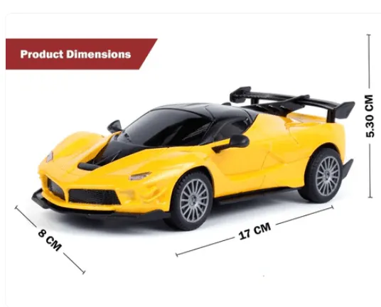 PopSugar High Speed 1:24 Rechargeable Remote Control Car