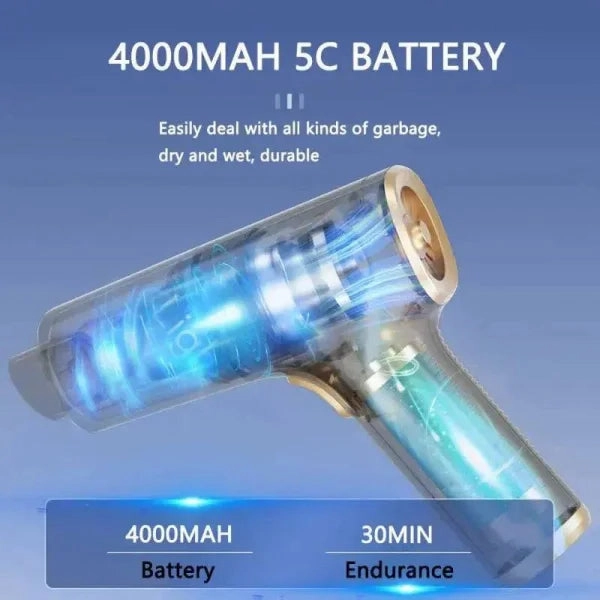Powerful Wireless Handheld Rechargeable Car Vacuum Cleaner