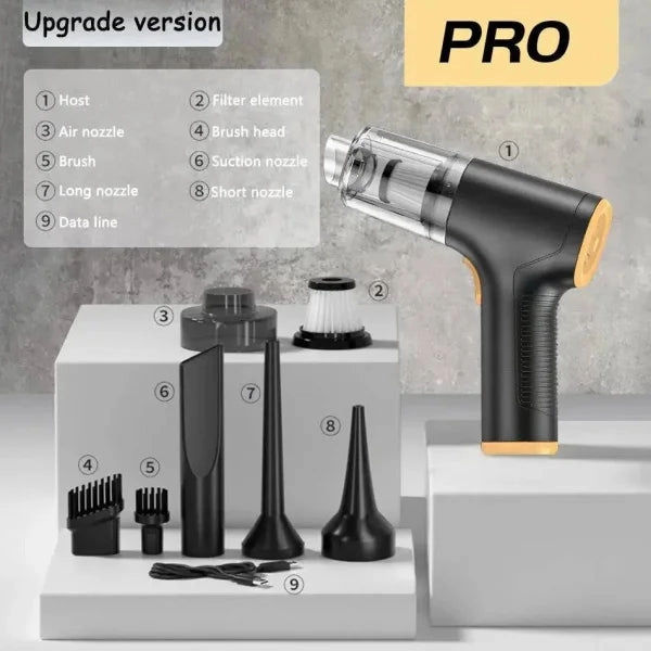 Powerful Wireless Handheld Rechargeable Car Vacuum Cleaner