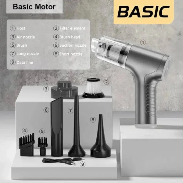 Powerful Wireless Handheld Rechargeable Car Vacuum Cleaner