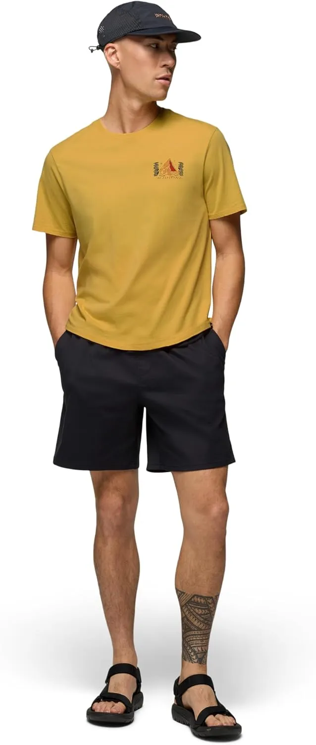 prAna Men's Stretch Zion Pull on Short