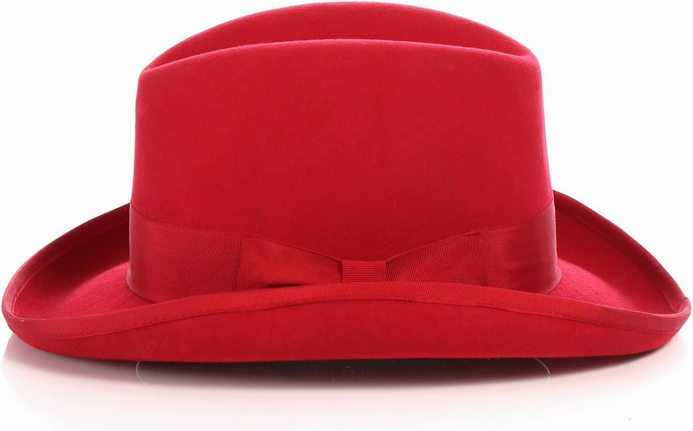 Premium Godfather Hat | Fedora Hats for Men | Homburg Hat | Men's Homburg