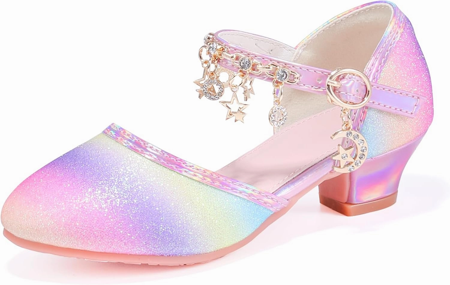 Princess Dress Up Shoes - Cinderella Heels for Little Girls