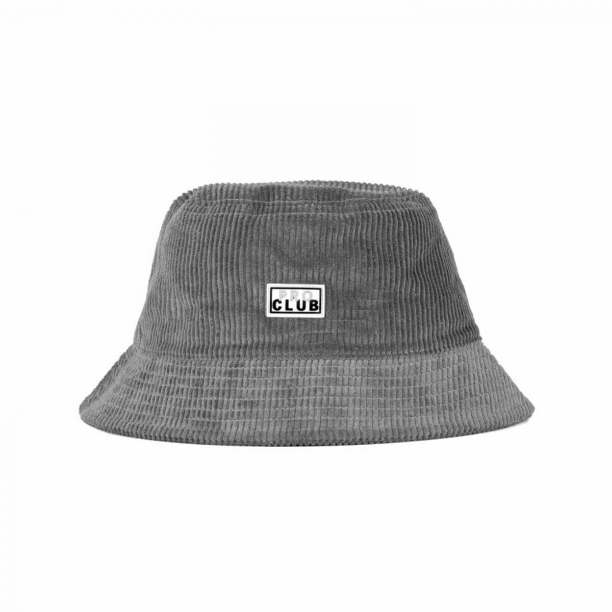 Pro Club Corduroy Bucket Hat - Silver
