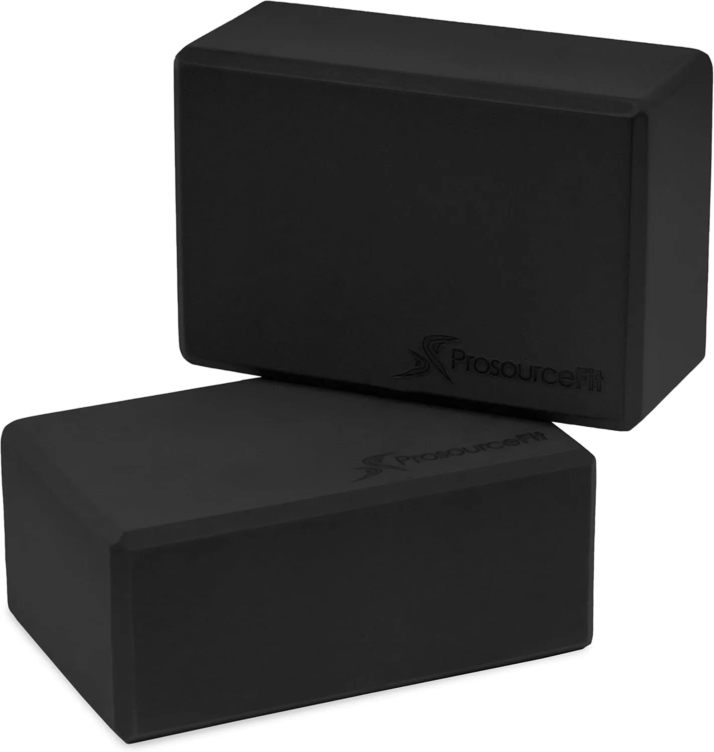 ProsourceFit Foam Yoga Blocks, High Density EVA Yoga Bricks 4”x 6” x 9” (Set of 2)