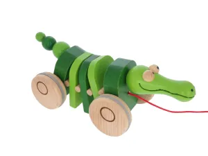 Pull along 'Clapper' Crocodile