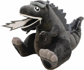 QMx Godzilla Black and White PX ZIPPERMOUTH Plush