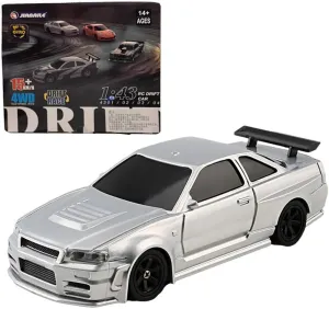 RC Car for Adults, 1/43 Scale High Speed Remote Control Cars Model, RC Racing Car Mini Electric Sport Vehicle Creative Gifts - RTR