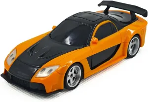RC Drift Racing Car for 16 ,1/43 Scale 2.4G Full-Proportional Mini Electric Remote Control Car Model with LED Lights(RTR Version)