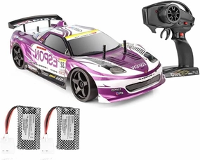 RC Buggy 4WD Fast Drift RC Vehicle,2.4GHZ Off-Road Climbing RC Truck 70KM/H High Speed Drift RC Cars RC Sport Racing Car with 2 Battery for Adults Boys Gifts