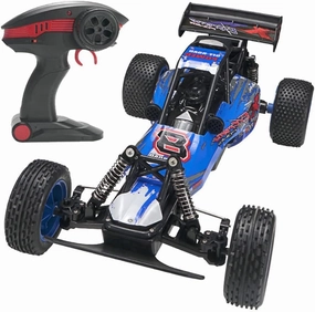 RC Cars, 2.4Ghz RC Truck High Speed Racing Car, 1:10 2WD Shock Resistant Short Course Rally Remote Control Cars Birthday Xmas Gift for Kids