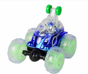 RC Children's Toy Cars Rolling Stunt Cars Large Dump Trucks Remote Control Cars Off-Road Cars Colorful Lights Rechargeable Racing Cars Remote Control Toy Cars for Boys and Girls