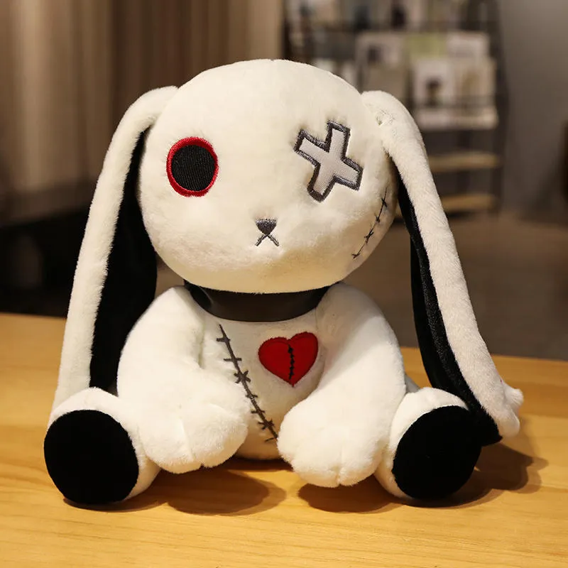 Reborn Rabbit Punk Gothic Easter Bunny Plush Toy