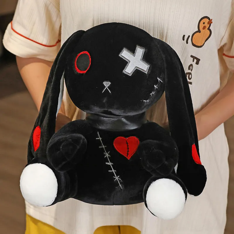 Reborn Rabbit Punk Gothic Easter Bunny Plush Toy