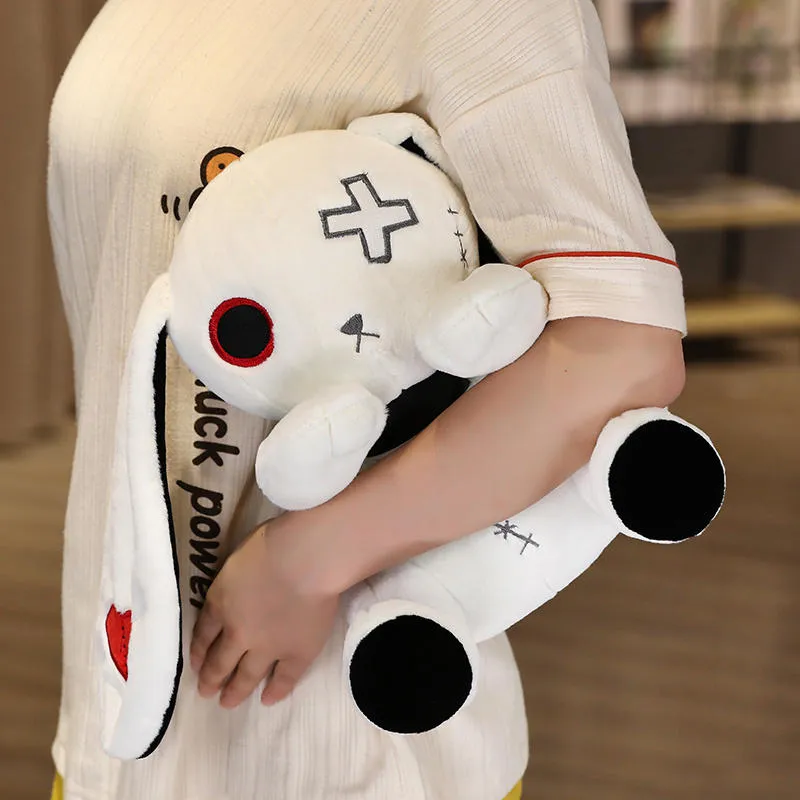 Reborn Rabbit Punk Gothic Easter Bunny Plush Toy
