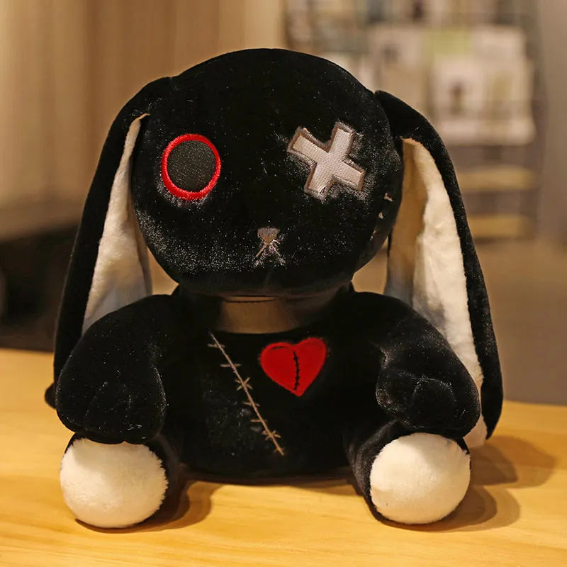 Reborn Rabbit Punk Gothic Easter Bunny Plush Toy