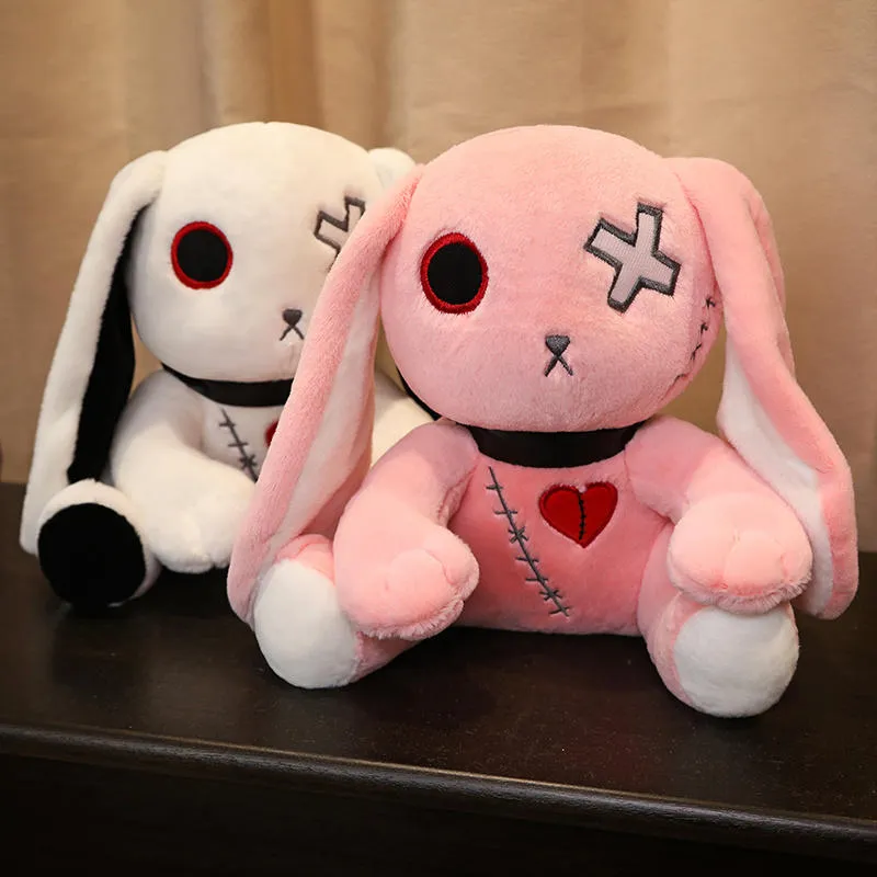 Reborn Rabbit Punk Gothic Easter Bunny Plush Toy
