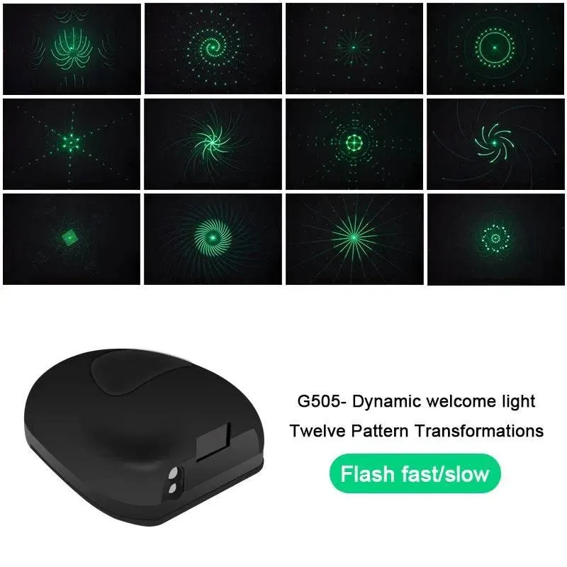 Rechargeable LED Car Door Welcome Light - Dynamic Automotive Accessory