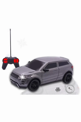 Rechargeable Remote Control Car Toy (Grey)