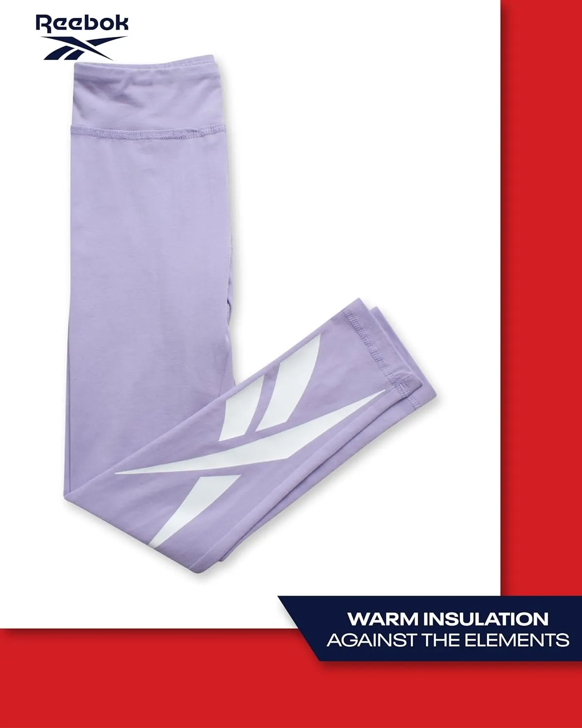 Reebok Girls' Active Leggings Set - 3 Piece Performance T-Shirt and Yoga Pants Leggings (4-12)