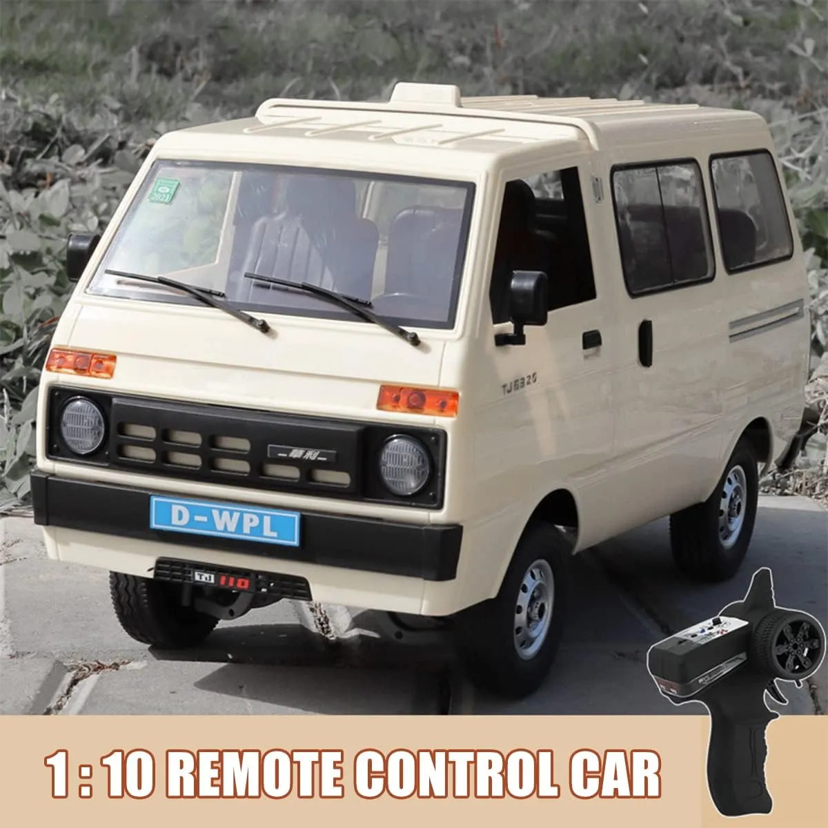 Remote Control Car RC Van Mini Cabin Car RC Crawler Off Road Climbing Vehicle Drift Speed Model Toy All Terrain Drifting Rc Crawler for Kids Hobby