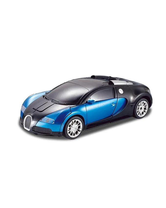 Remote Control Transformer Car Robot Toy With Lights and Sound