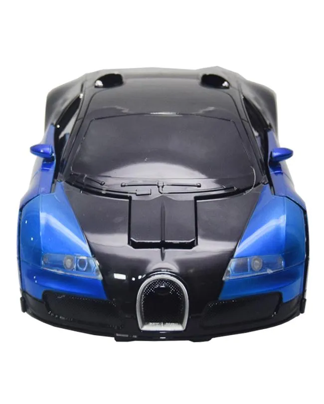 Remote Control Transformer Car Robot Toy With Lights and Sound