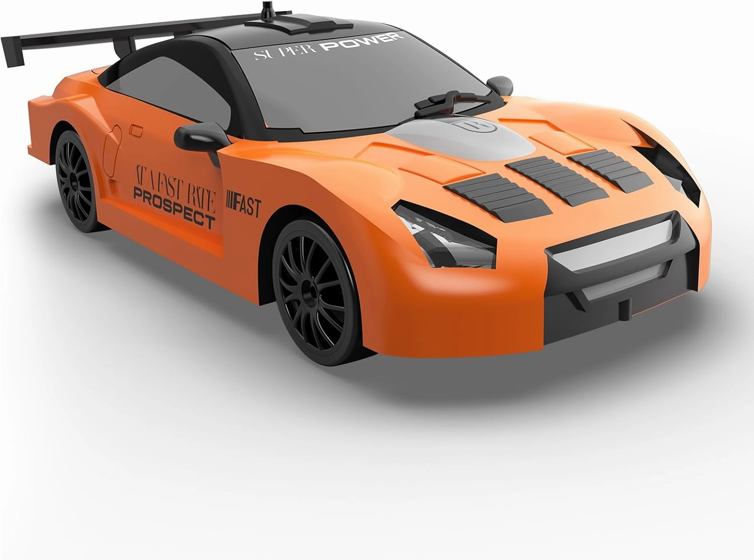 Remote Control Car RC Drift Car 2.4GHz 1:24 Scale 4WD High Speed RC Cars Vehicle with LED Lights Batteries and Drifting Tires Racing Sport Toy Cars for Adults Boys Girls Kids Gift