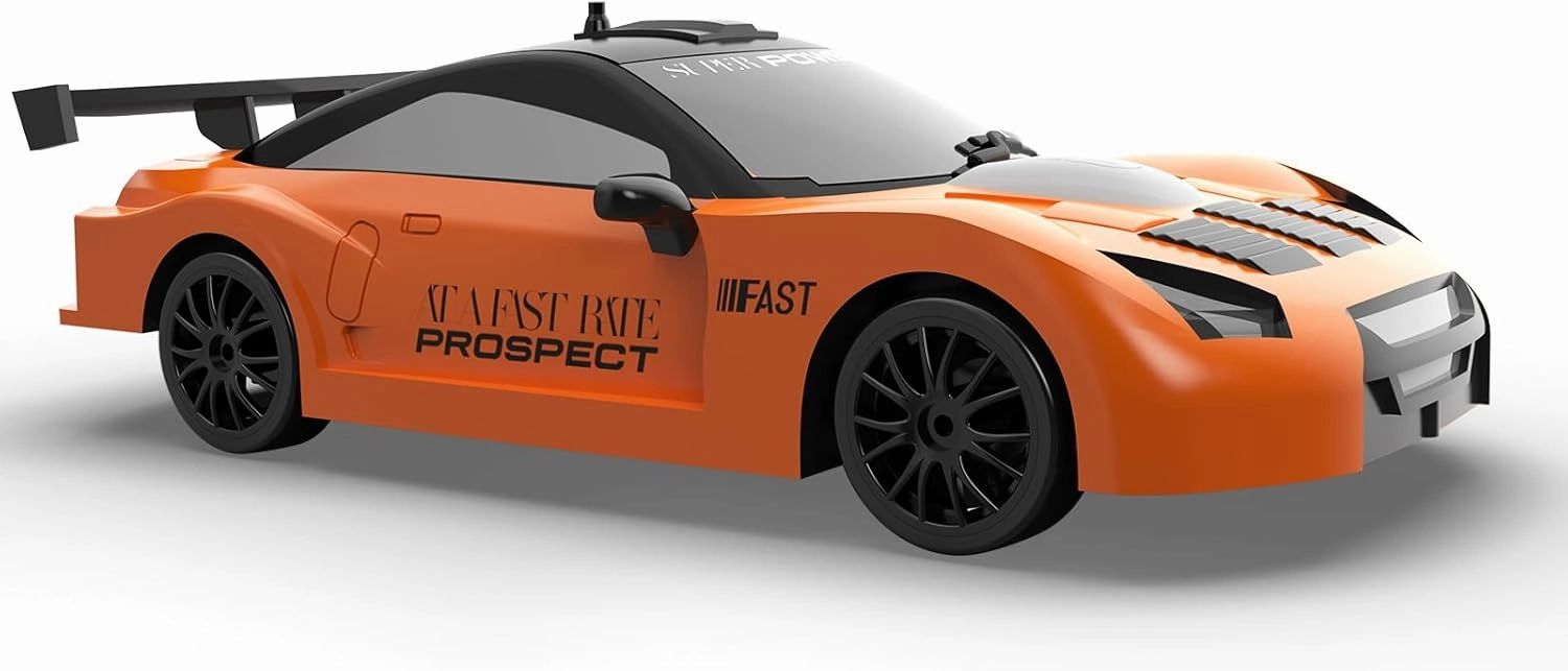 Remote Control Car RC Drift Car 2.4GHz 1:24 Scale 4WD High Speed RC Cars Vehicle with LED Lights Batteries and Drifting Tires Racing Sport Toy Cars for Adults Boys Girls Kids Gift