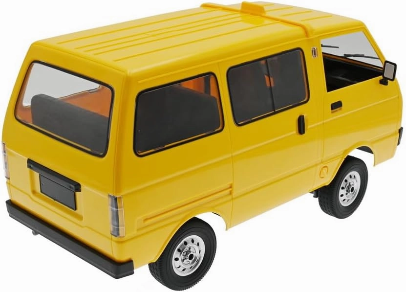 Remote Control Car WPL D42, 1/10 Scale 2.4G Simulation RC Van Mini Cabin Car RC Crawler, All Terrain Drifting Rc Crawler for Adults Hobby