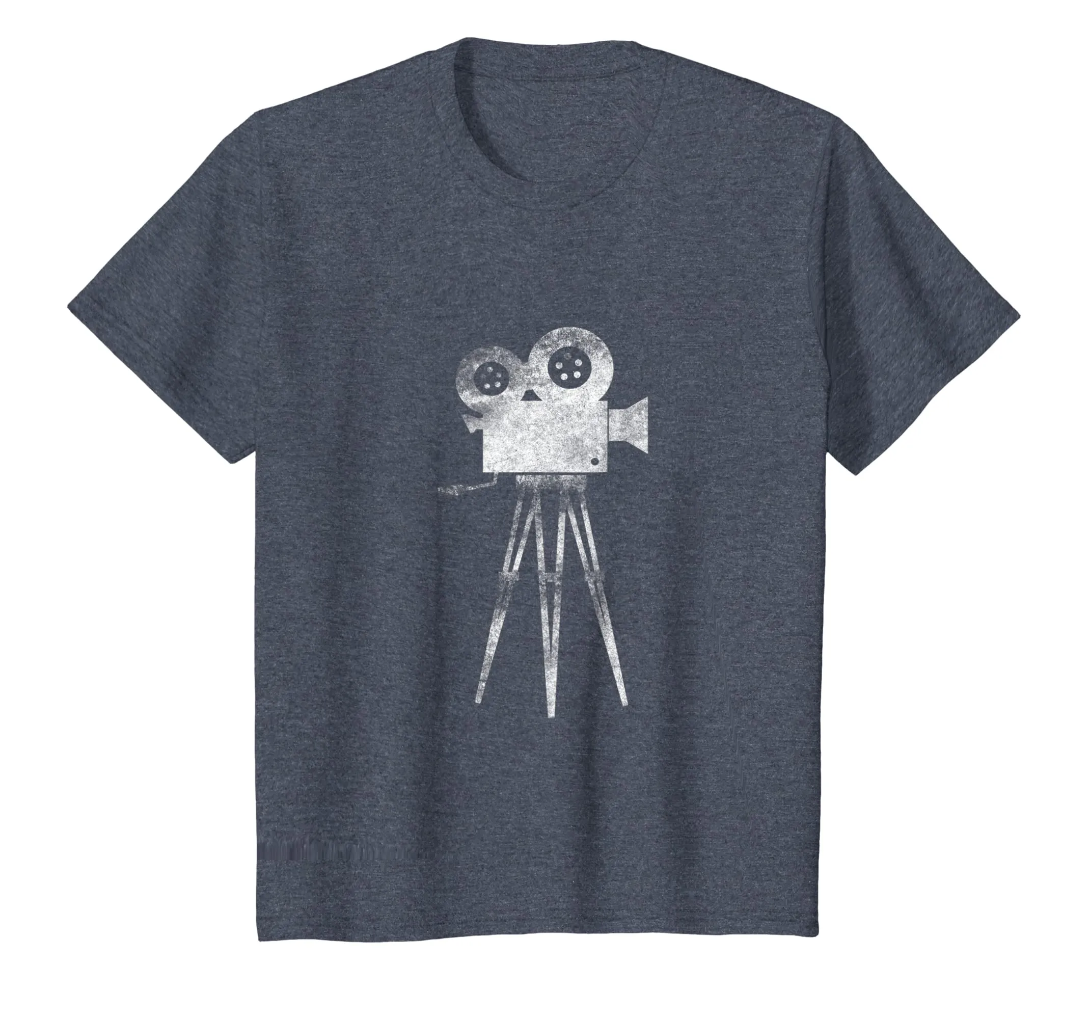 Retro Camera Cameraman Filmmaker Movie Director T Shirt Tee