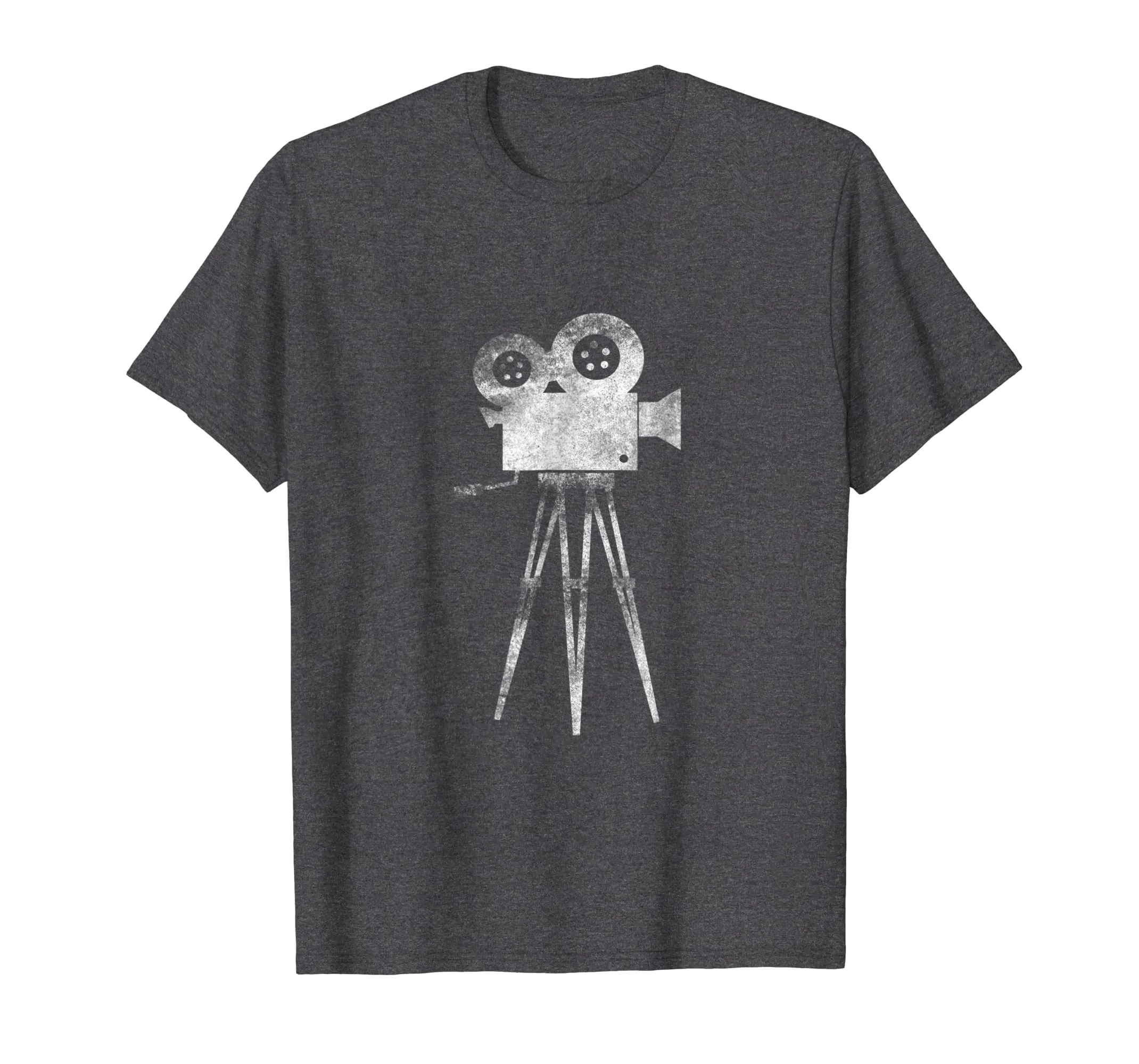 Retro Camera Cameraman Filmmaker Movie Director T Shirt Tee