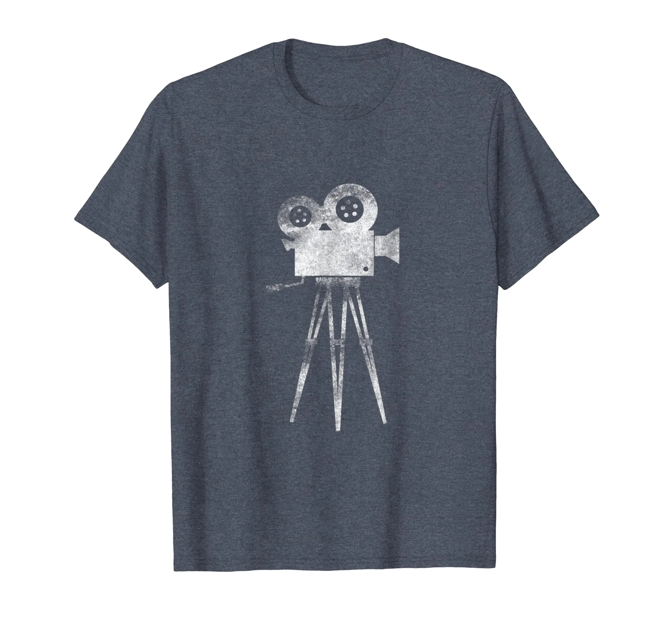Retro Camera Cameraman Filmmaker Movie Director T Shirt Tee