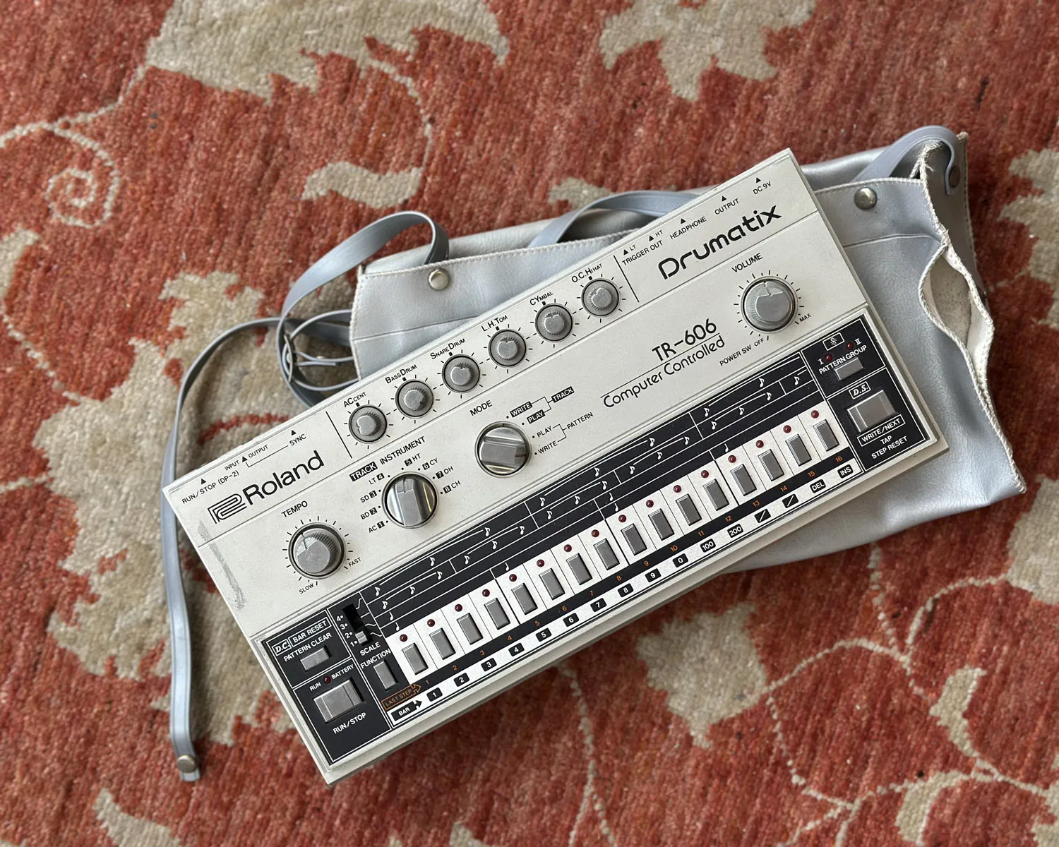 Roland TR-606 Drumatix w/ Original Carry Case & MIDI Converter