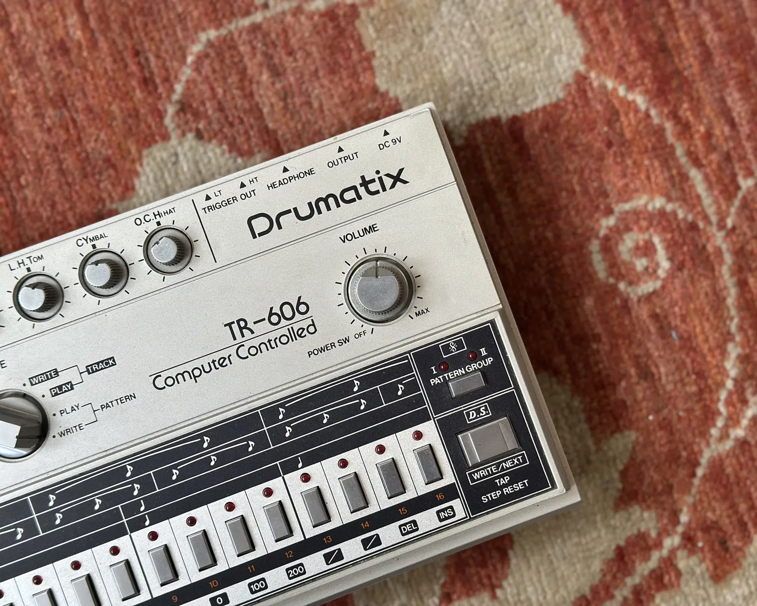 Roland TR-606 Drumatix w/ Original Carry Case & MIDI Converter