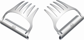 RÖSLE Pull Pork Forks for Carving Cooked Meat, 18/10 Stainless Steel, Dishwasher Safe