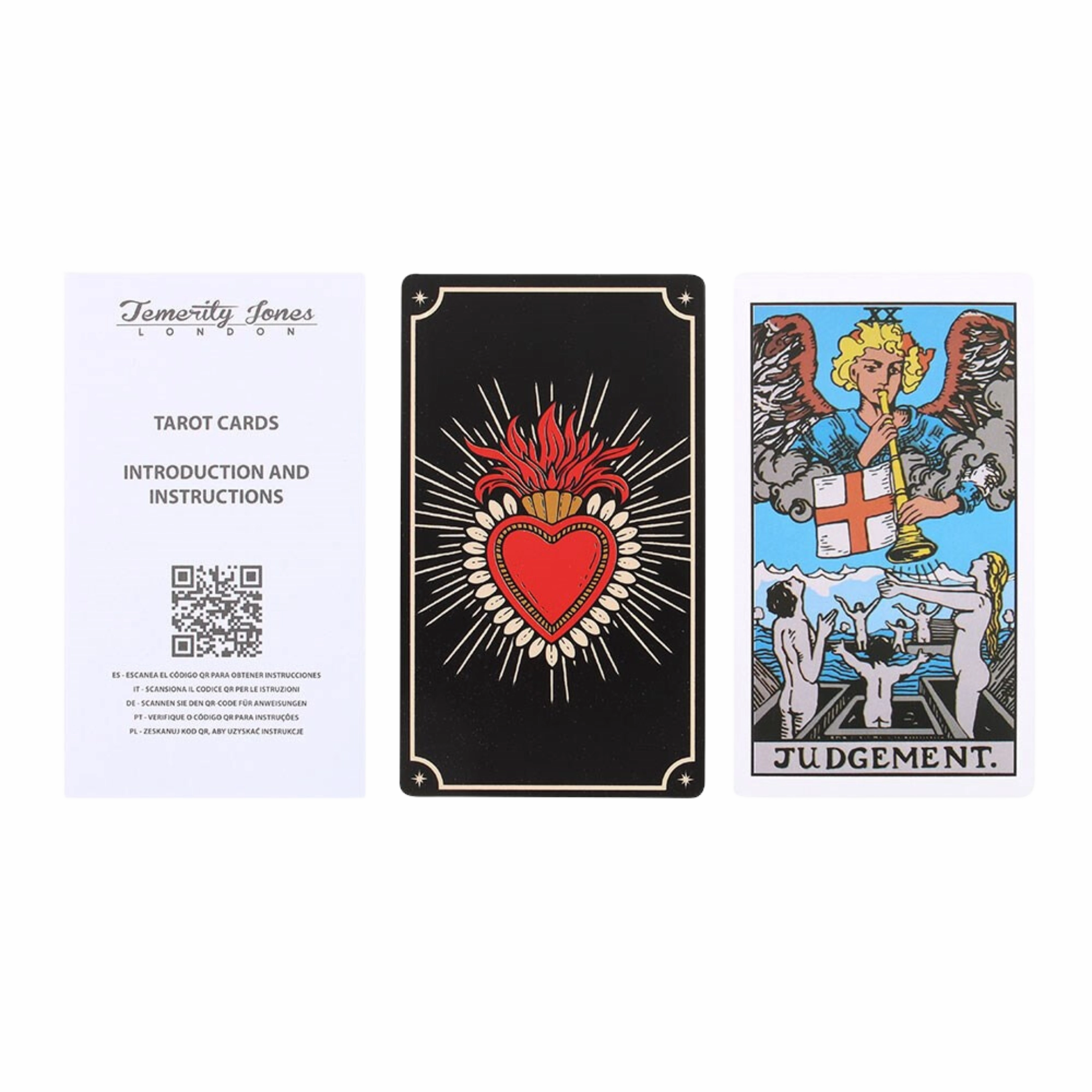 Sacred Heart Tarot by Temerity Jones