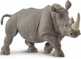 Safari Ltd. White Rhino Figurine - Detailed 12.5" Plastic Model Figure - Fun Educational Toy for Boys, Girls & Kids Ages 1 