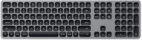 Satechi Aluminum Wireless Keyboard with Numeric Keypad – for MacBook Pro, MacBook Air, iPad Pro, iMac and More
