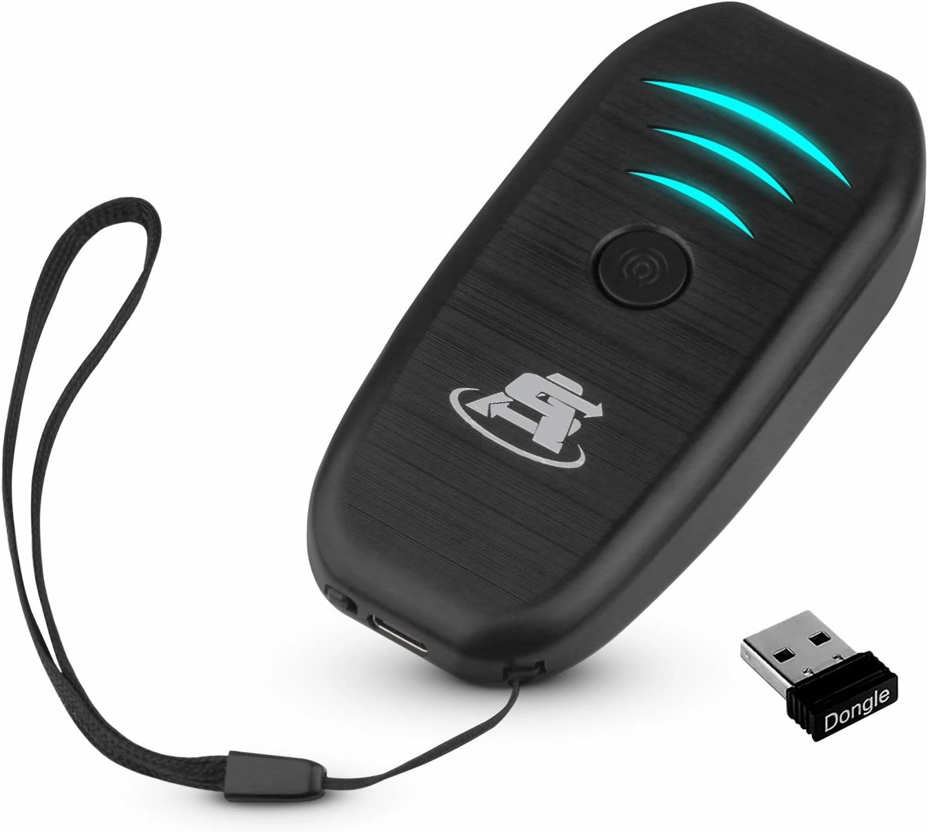 ScanAvenger Portable Mini-Wireless Bluetooth Barcode Scanner: Hand Scanners - Cordless, Rechargeable 1D & 2D Scan Gun for Inventory Management Wireless, Handheld USB QR (1D&2D Mini Barcode Reader)