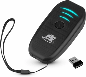 ScanAvenger Portable Mini-Wireless Bluetooth Barcode Scanner: Hand Scanners - Cordless, Rechargeable 1D & 2D Scan Gun for Inventory Management Wireless, Handheld USB QR (1D&2D Mini Barcode Reader)