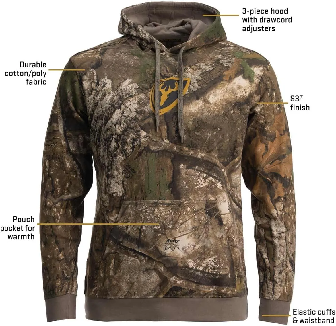 SCENTBLOCKER Shield Series Fused Cotton Hoodie
