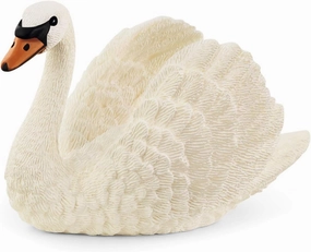 Schleich Farm World, Realisitc Farm Animals for Boys and Girls, Bird Toys, Swan Toy Figurine, Ages 3 
